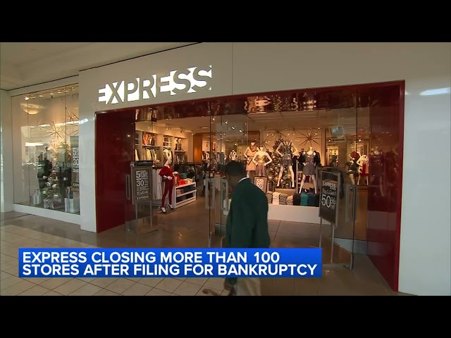Express to close more than 100 stores after filing for bankruptcy