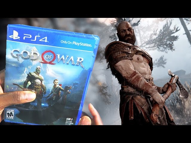 God of War PS4 Unboxing & Impressions! (First 10 Mins Gameplay)