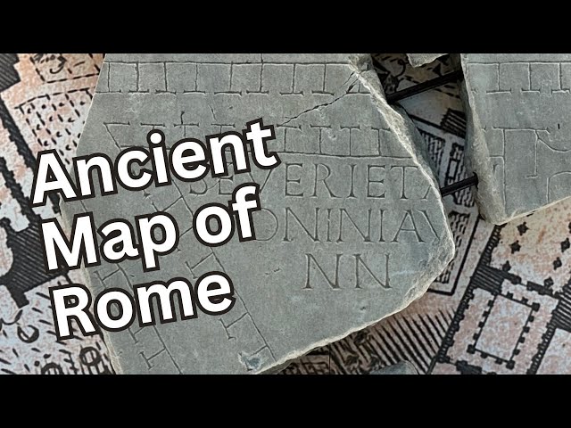 The marble map of Ancient Rome- Rome's newest museum