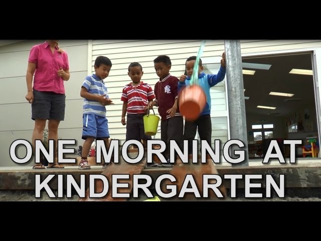One morning at Kindergarten