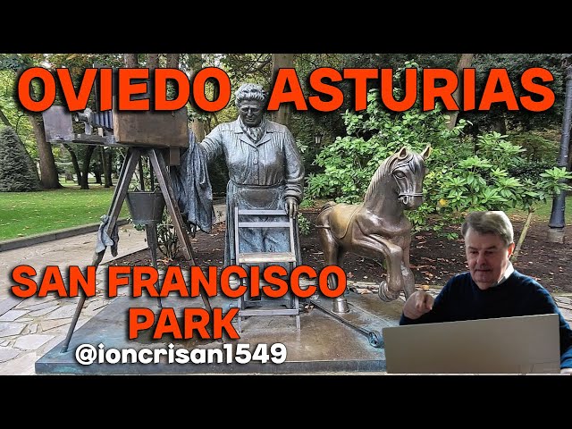 SAN FRANCISCO PARK, OVIEDO, PRINCIPALITY OF ASTURIAS, SPAIN