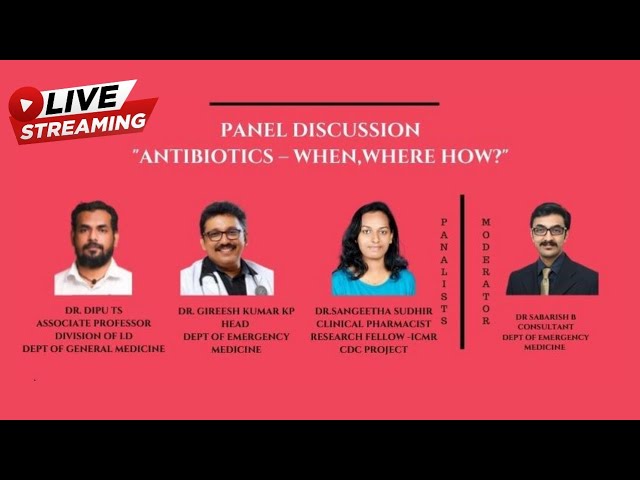 AETLS 2021 Day 6 || Panel Discussion || Antibiotics