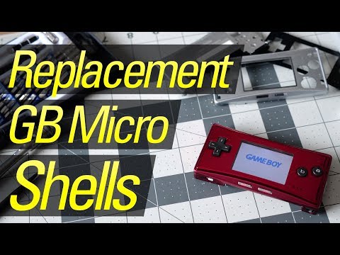 Game Boy Micro Replacement Shells!
