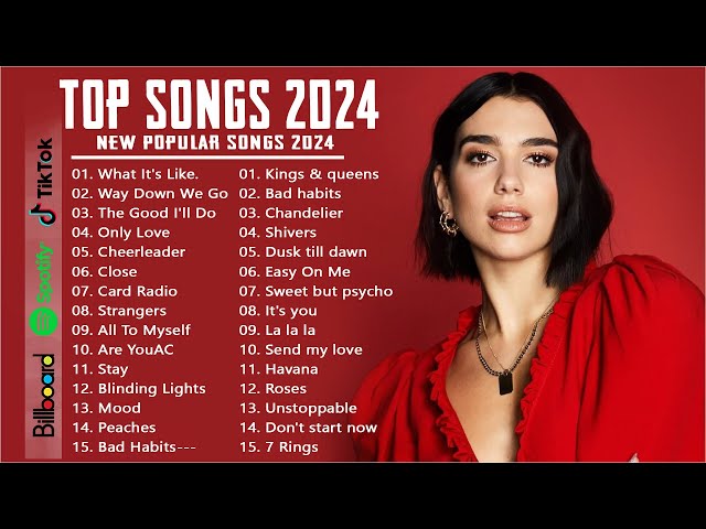 Top Hits 2024( Latest English Songs 2024 ) 💕 Pop Music 2024 New Song - Top Popular Songs 2024