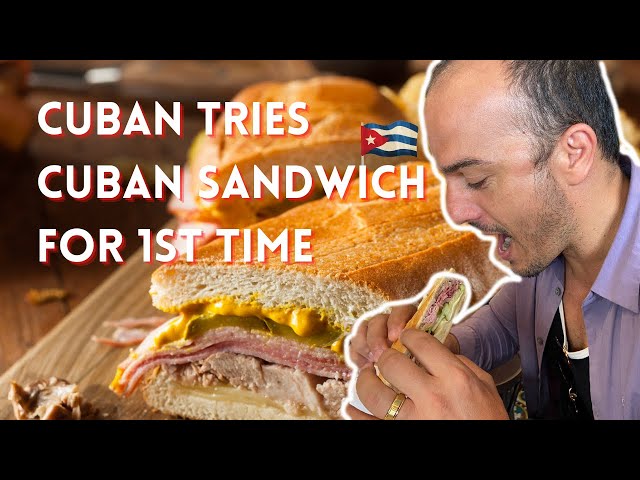 Cuban Tries Cuban Sandwich for 1st Time (Shocked by Difference)