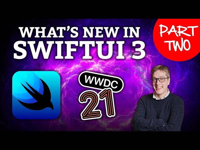 What's new in SwiftUI for iOS 15 – part two!