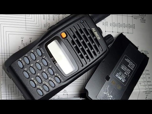 Unboxing Alinco DJV17E VHF handheld & Wideband Frequency Modifications