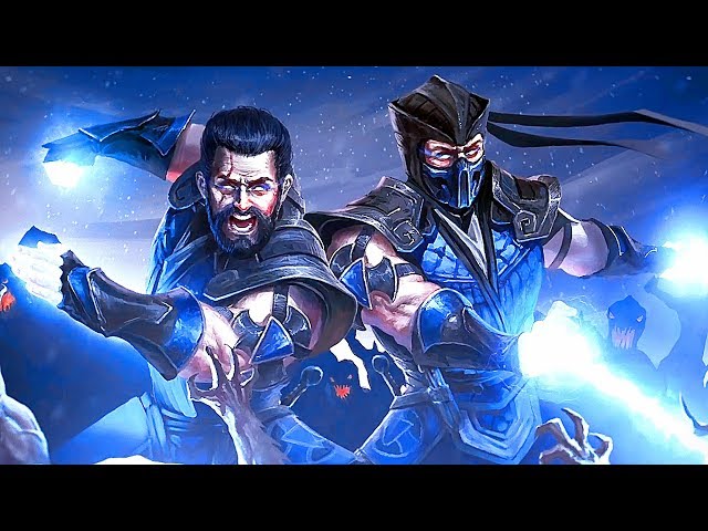 Mortal Kombat Sub-Zero Becomes CYBER Sub-Zero & Fights his Brother Noob Saibot