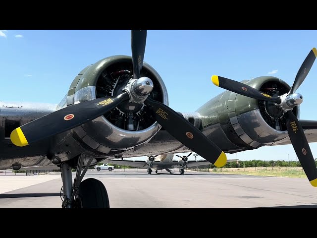 Short tour of the rare B-17G Bomber WWII aircraft #youtube #airplane #travel