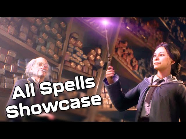 Hogwarts Legacy - All Spells Showcase