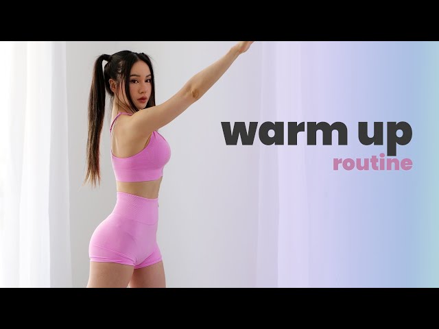 5 Min Warm Up Routine - DO THIS before your workout!
