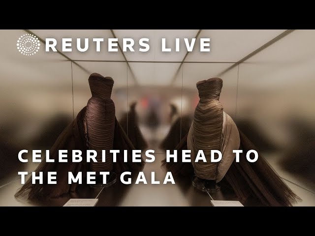 LIVE: Celebrities leave the Carlyle Hotel to attend Met Gala