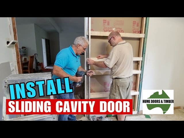 How to Install a Hume Cavity Sliding Flush Door with Step by Step Instructions!