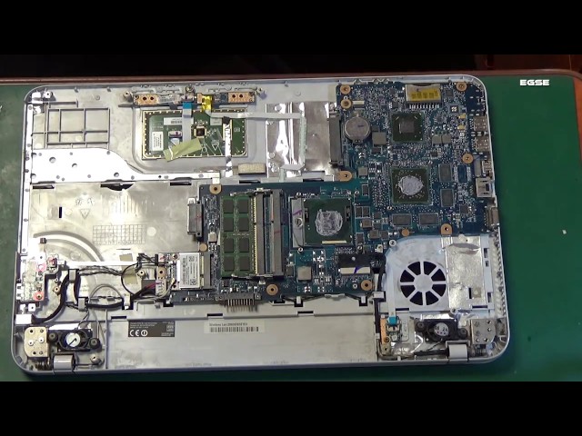 Toshiba Satellite C855 no system start. Graphic card repair