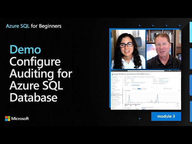 Demo: Configure Auditing for Azure SQL Database | Azure SQL for beginners (Ep. 29)