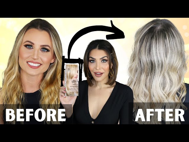 Here is a Quick Way to TONE & BRIGHTEN Blonde Hair at Home with BOX DYE