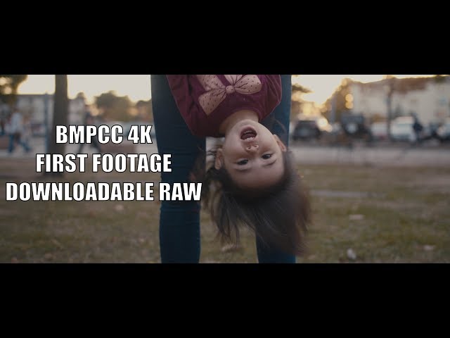 Blackmagic Pocket Cinema Camera 4k Footage