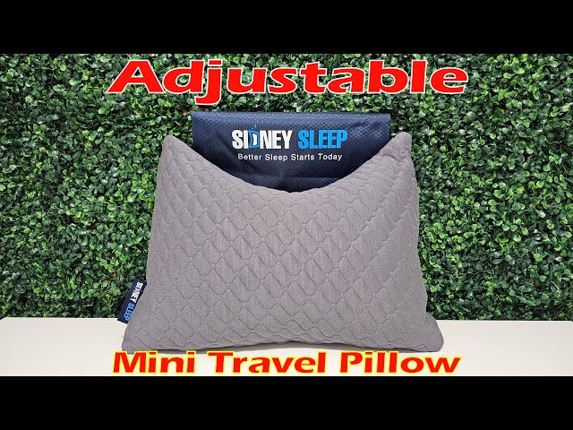 Sidney Sleep Mini Travel Size Pillow