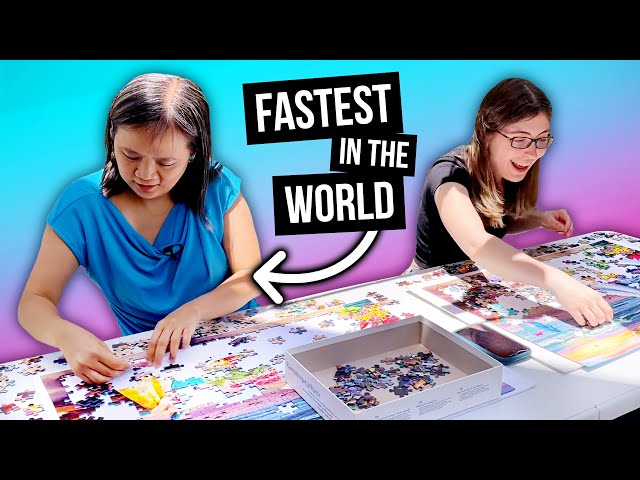 I Raced the Fastest Puzzler in the World