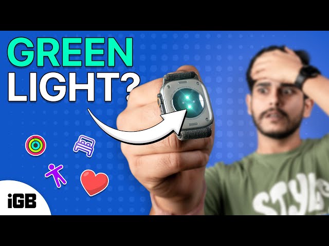 Green Lights on Apple Watch: Harming Your Skin?