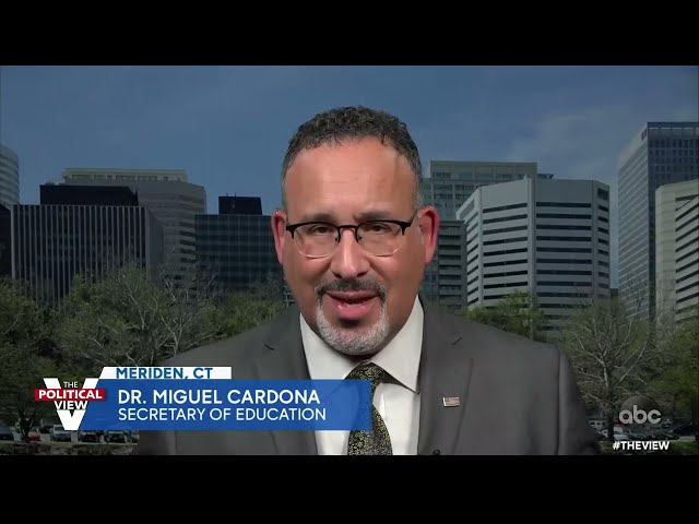 Dr. Miguel Cardona Addresses Gun Violence Safety Upon Return To In-Person Learning | The View