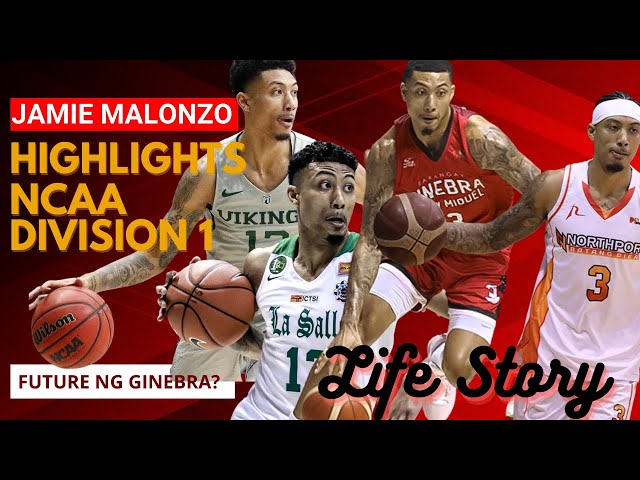 JAMIE MALONZO STORY | HIGHSCHOLL AT COLLEGE HIGHLIGHTS