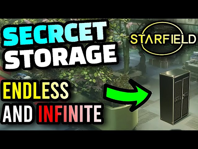 Starfield - FREE Infinite Storage, NO SHIP NEEDED