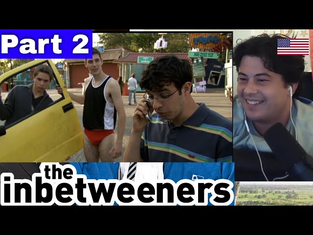 American Reacts The Inbetweeners Episode 3 - Second Half!