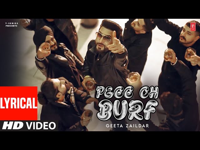 PEGG CH BURF (Full Video) With Lyrics | Geeta Zaildar | Jassi X | Latest Punjabi Songs 2024