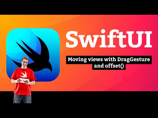 Moving views with DragGesture and offset() – Flashzilla SwiftUI Tutorial 8/13