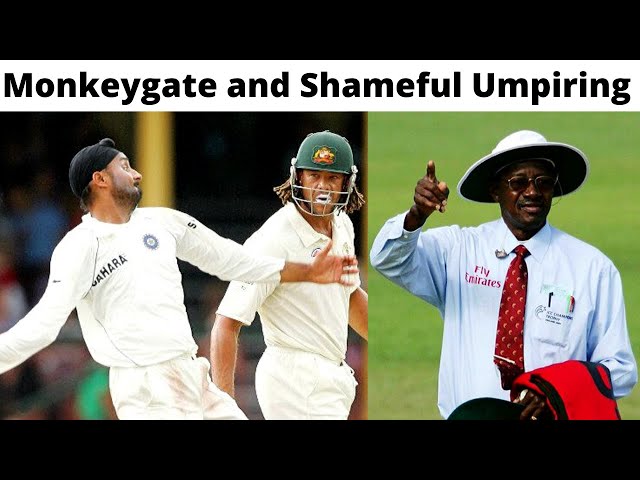 The Story of Sydney Test 2008 - Monkeygate Scandal and Shameful Umpiring