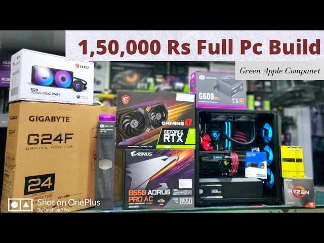 1.5 Lakhs Full PC Build with RTX 3060 in Mumbai | Green Apple Compunet