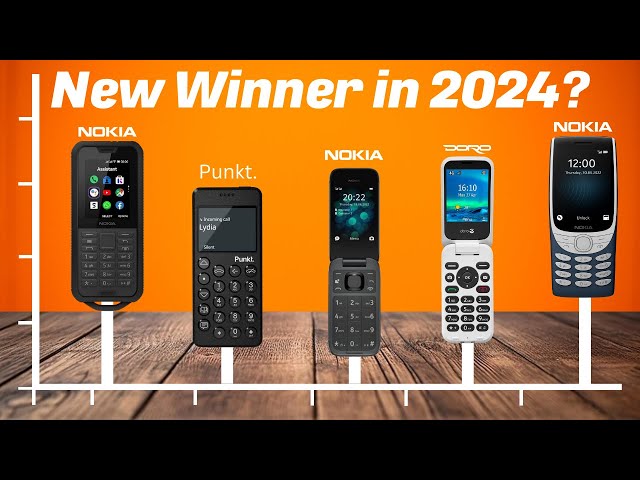 Best Dumb Phones 2024 - Top 5 You Should Can Buy in 2024!