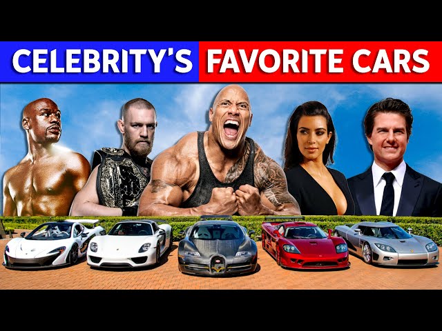 10 Badass Celebrity Cars!