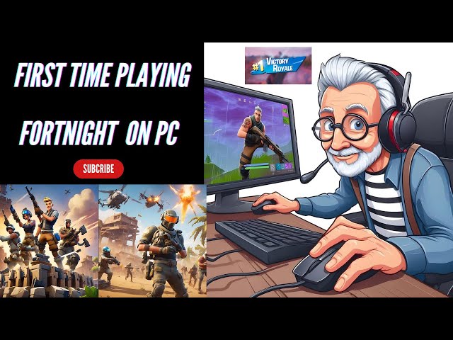 Unbelievable Victory: First Time Playing Fortnite (PC)