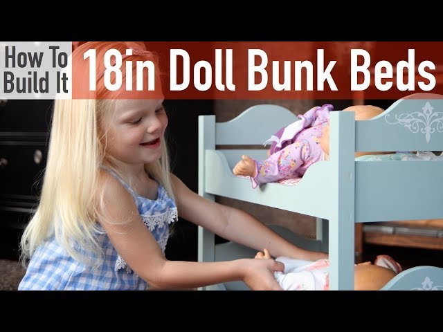 DIY 18in Doll Bunk Beds
