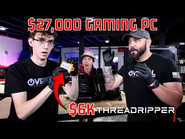 The MOST Expensive Gaming PC: Dual 4090 Threadripper