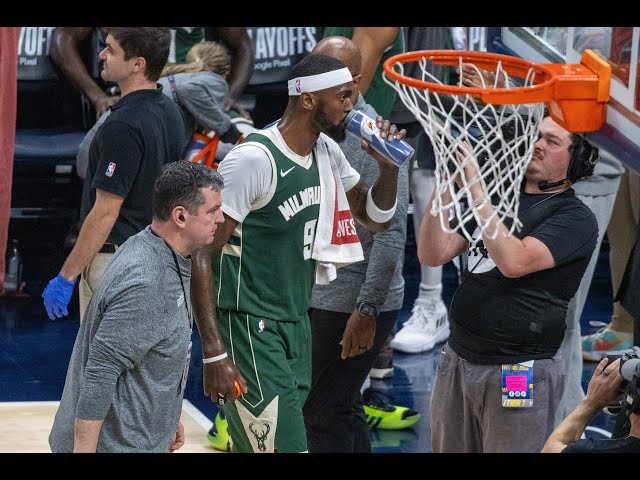 Bobby Portis ejected during Bucks vs Pacers playoff game: Khris Middleton, Doc Rivers react