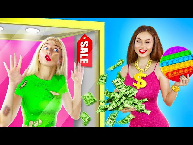 Rich vs Poor Student | 7 Funny Life Situations with Rich VS Broke Girl by RATATA BOOM