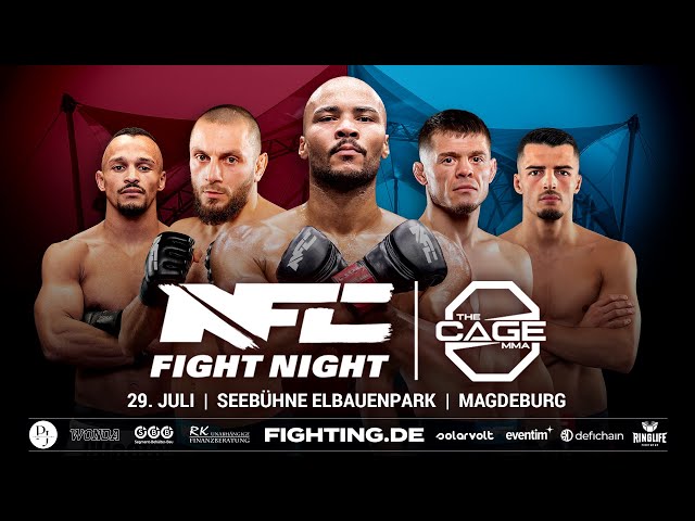 LIVE: NFC x The Cage Fight Night | 29.7. | 17 Uhr - FIGHTING