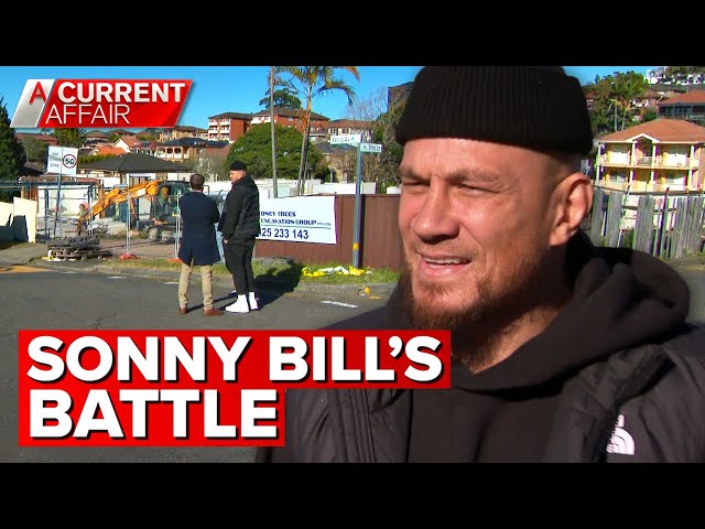 Sonny Bill Williams hits back at residents opposing mosque he's helping build | A Current Affair
