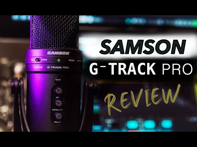 Samson G-Track Pro Professional USB Microphone with Audio Interface Review