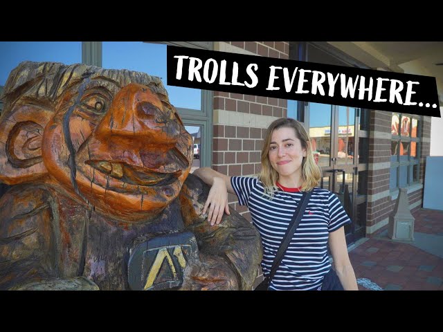 THIS is in Wisconsin?? The TROLLWAY in Mount Horeb, WI