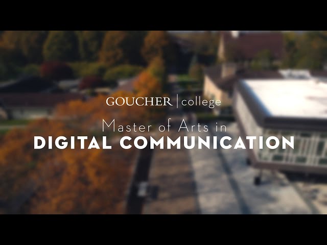 Master of Arts in Digital Communication