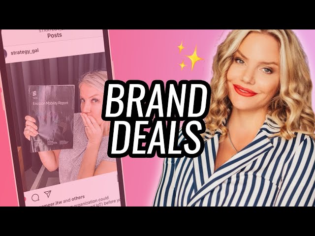 How to Get BRAND DEALS on Instagram - Even in a Small Niche