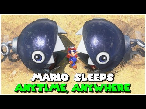 Mario Sleeps Anytime, Anywhere