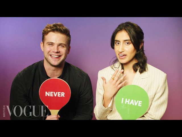 One Day’s Leo Woodall & Ambika Mod Play ‘Never Have I Ever’ | Vogue Challenges