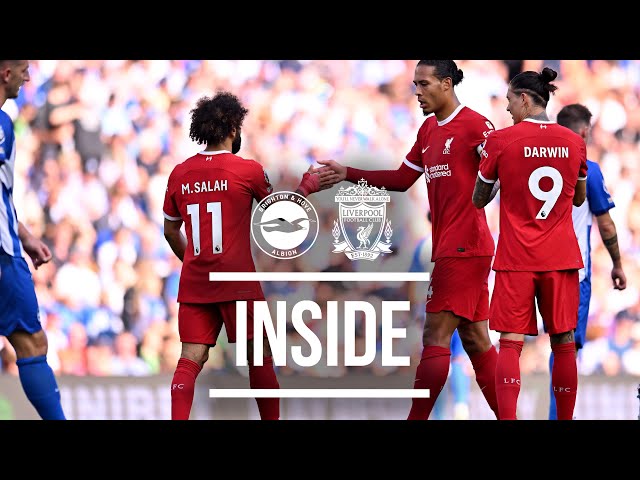 INSIDE: Boss AWAY END footage, Milner & Lallana reunion in TUNNEL CAM | Brighton 2-2 Liverpool