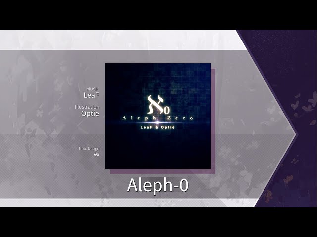 【Arcaea】 Aleph-0 [Future 10] Chart View