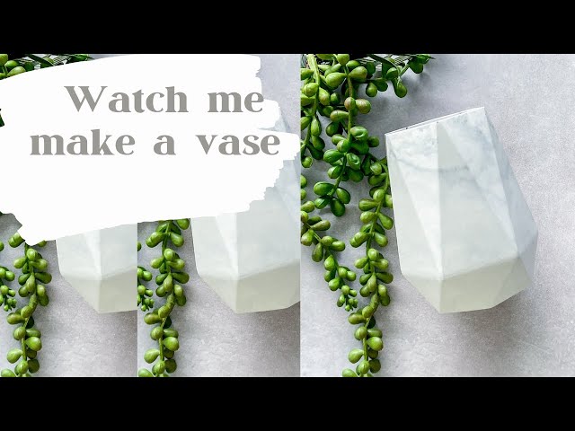 Watch me make a vase